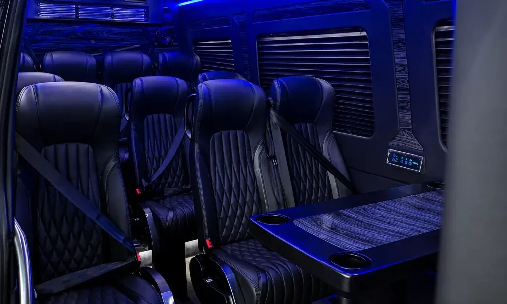 14 Passenger Sprinter Executive Van Black 14 Passenger Sprinter Executive Van to rent