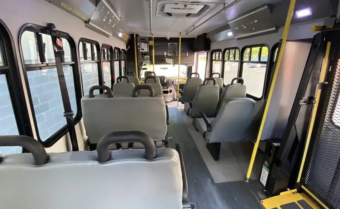 20 Passenger ADA Mini Bus, angle 2