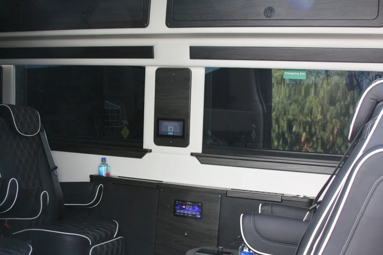 Black 2024 Mercedes-Benz SPrinter, angle 5