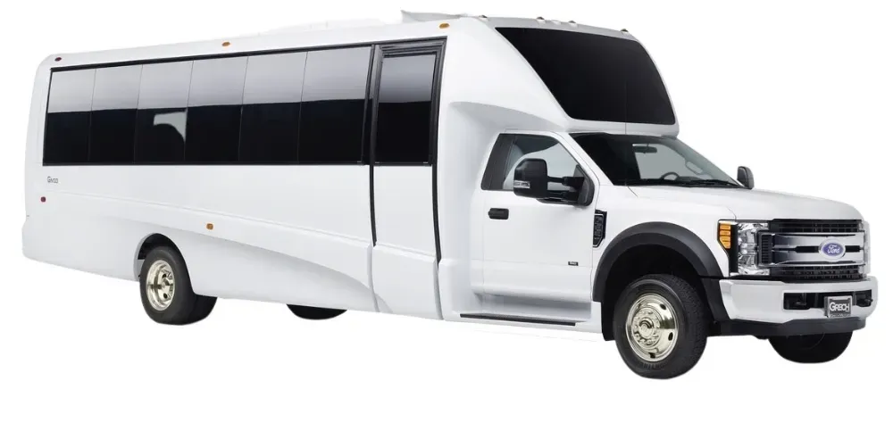23-Passenger Grech Ford Mini Coach, angle 2