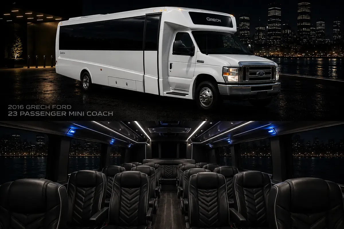 23-Passenger Grech Ford Mini Coach to rent