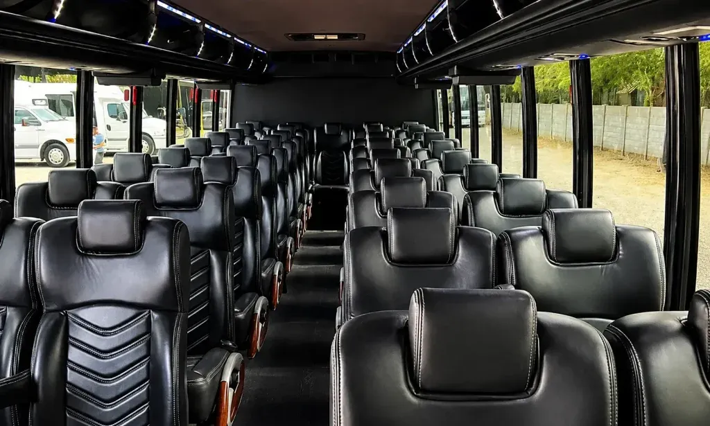 40 Passenger Shuttle Bus White 40 Passenger Shuttle Bus to rent