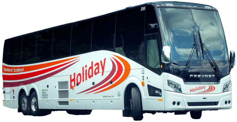 Deluxe Prevost Motorcoach to rent