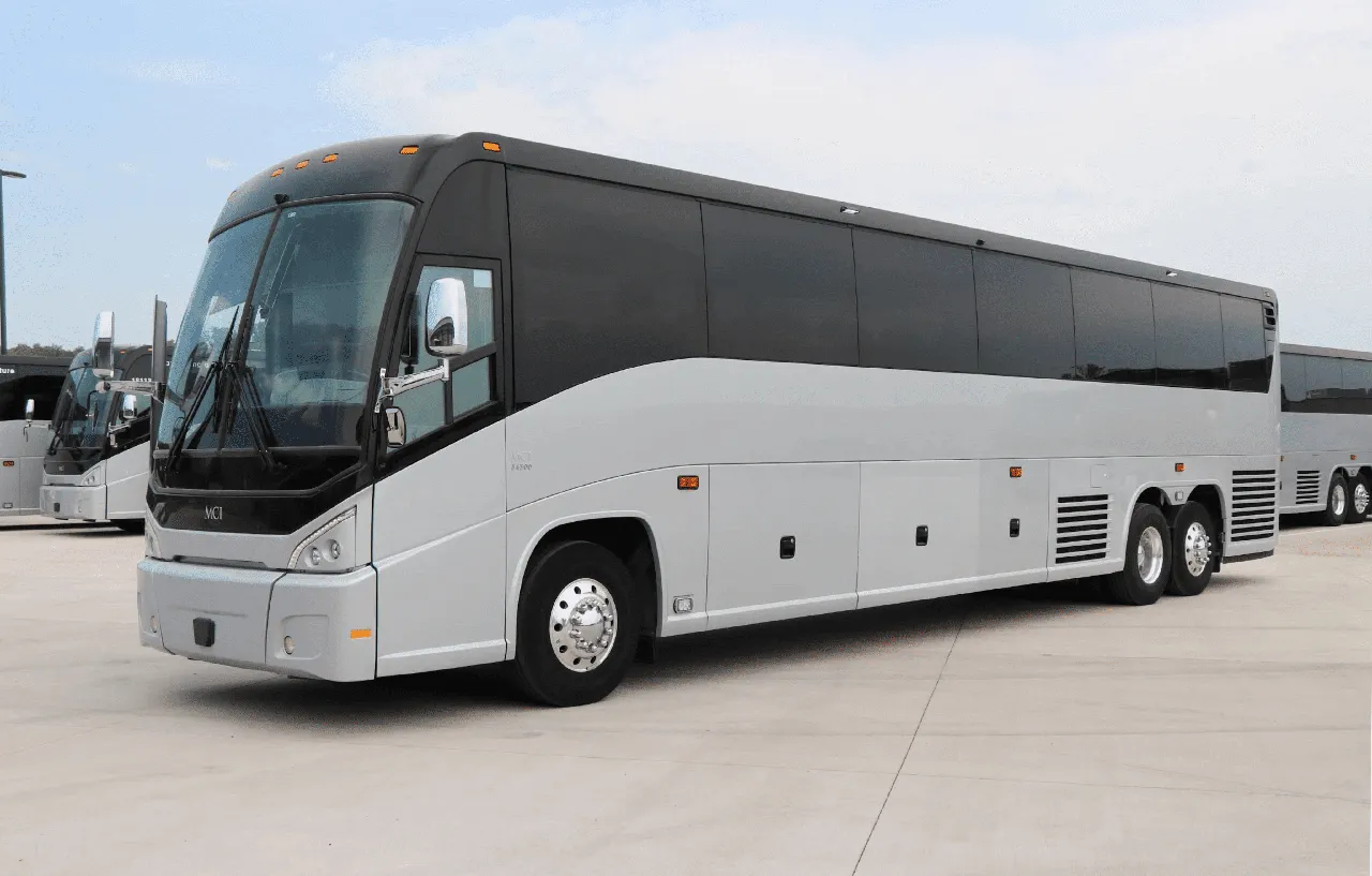 56-Passenger European Style Coach to rent