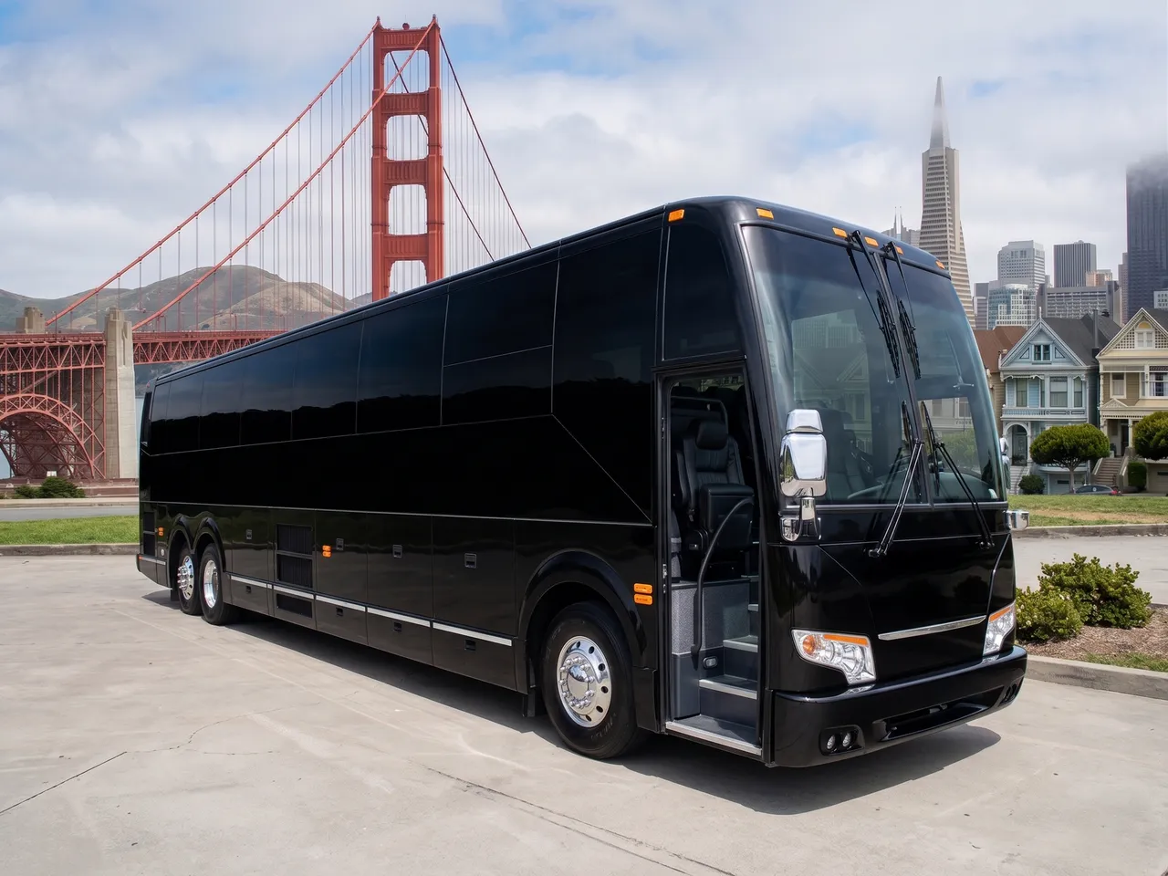 56 Passenger Motor Coach to rent