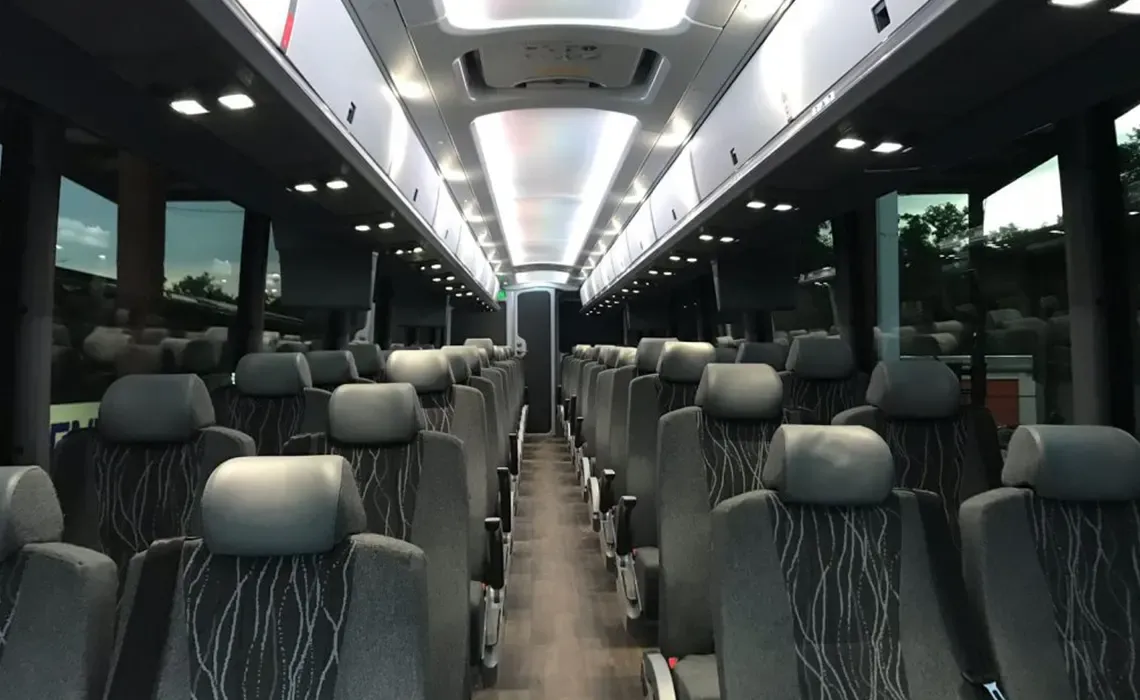 56 Passenger Motor Coach, angle 2