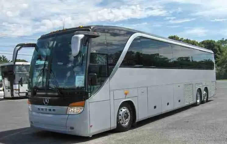56 Passenger Setra White 56 Passenger Setra to rent
