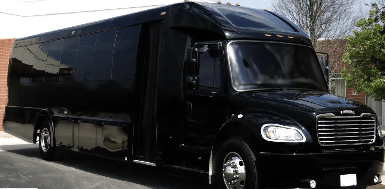 White 55 Passenger Coach to rent