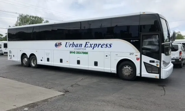 White European Style 56 Passengers Coach to rent