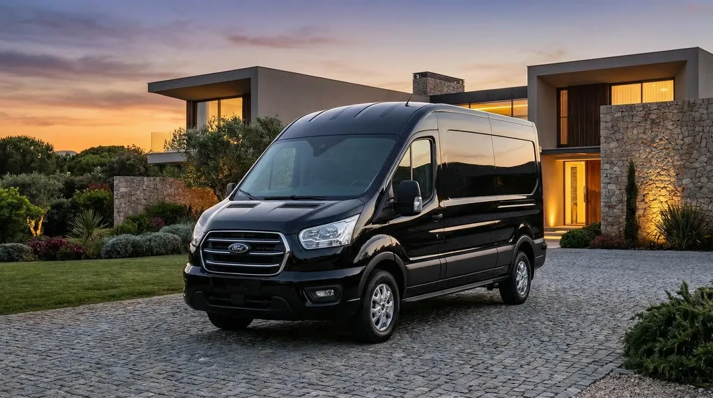 14 Passenger Executive Van Black 14 Passenger Executive Van to rent