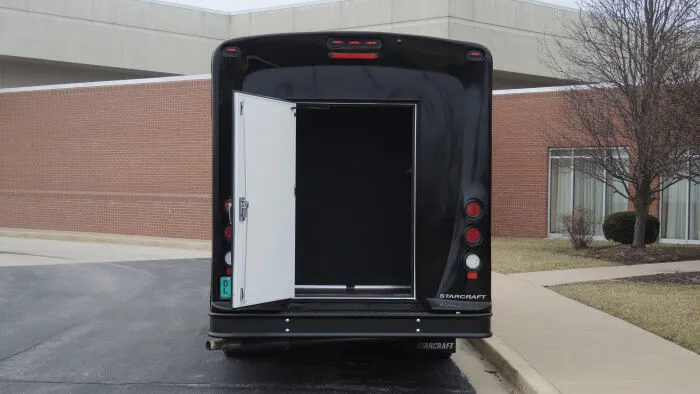 28 Passenger Ford F550 Executive VIP Mini Coach Black 28 Passenger Ford F550 Executive VIP Mini Coach to rent