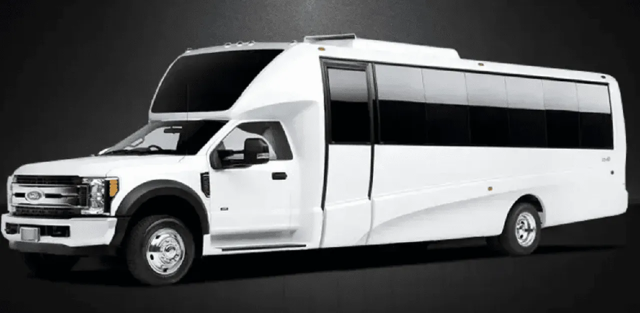 Ford Mini-Coach White Ford Mini-Coach to rent
