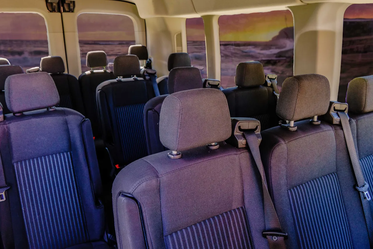 Ford Transit cabin view
