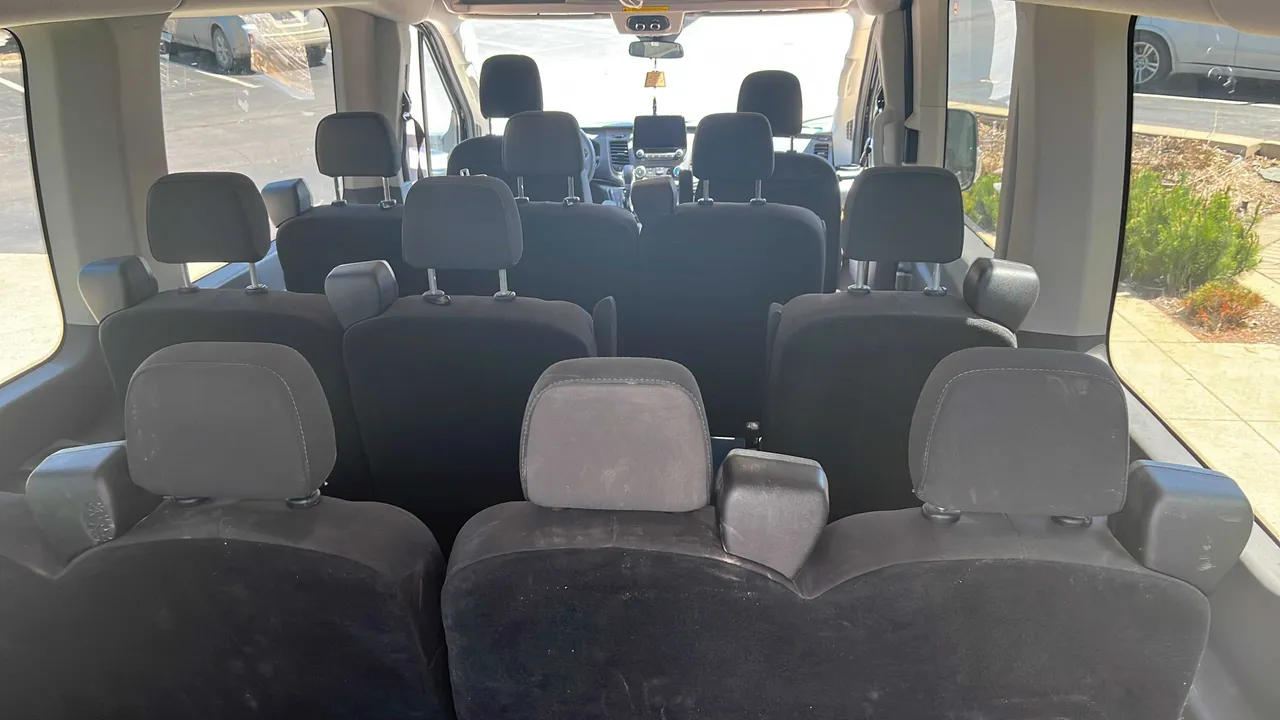 Ford Transit Passenger Van cabin view, angle 2