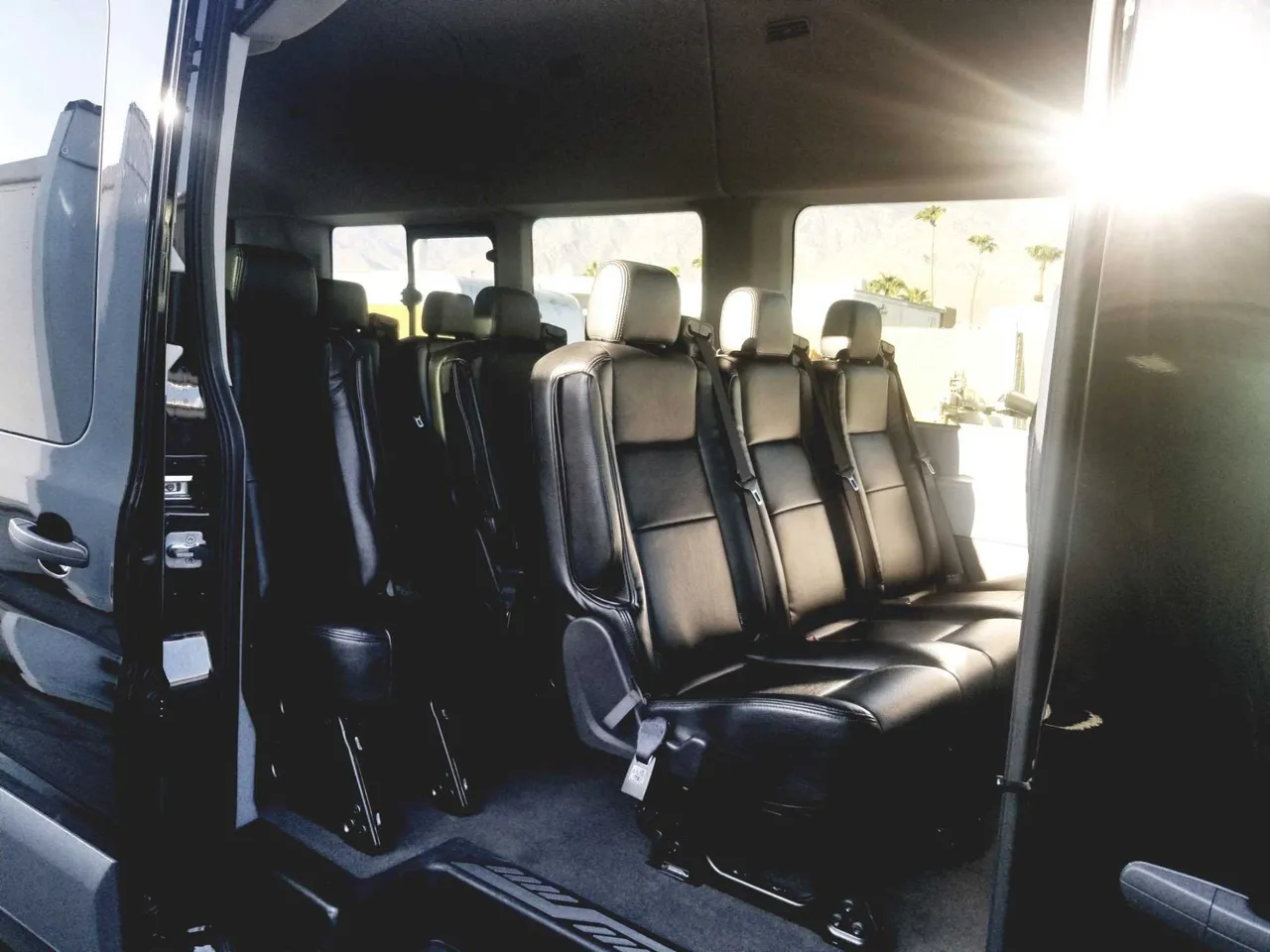 Ford Transit HD350 cabin view