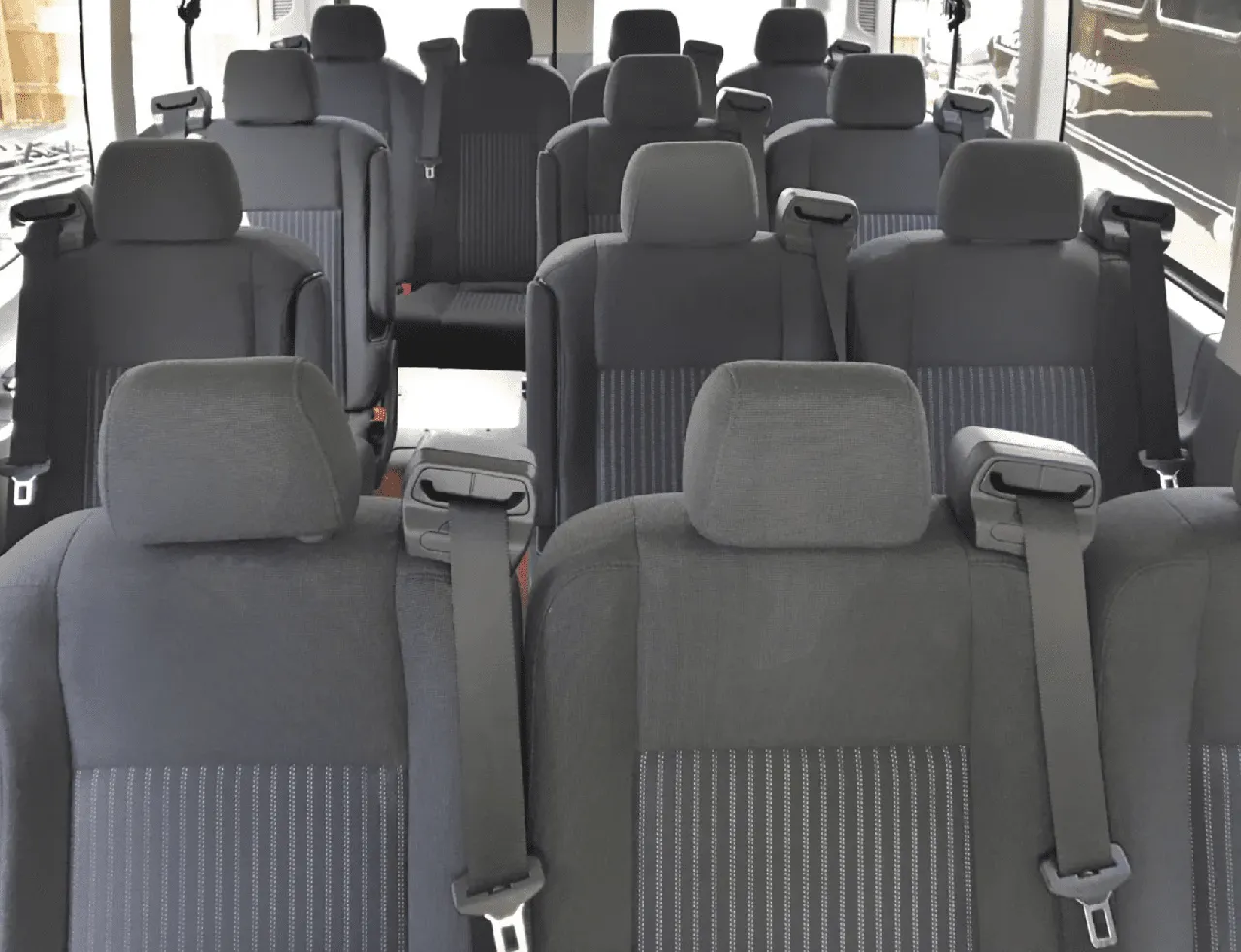 Ford Transit Van cabin view