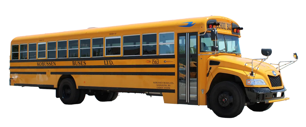 54 Passenger Large School Bus to rent
