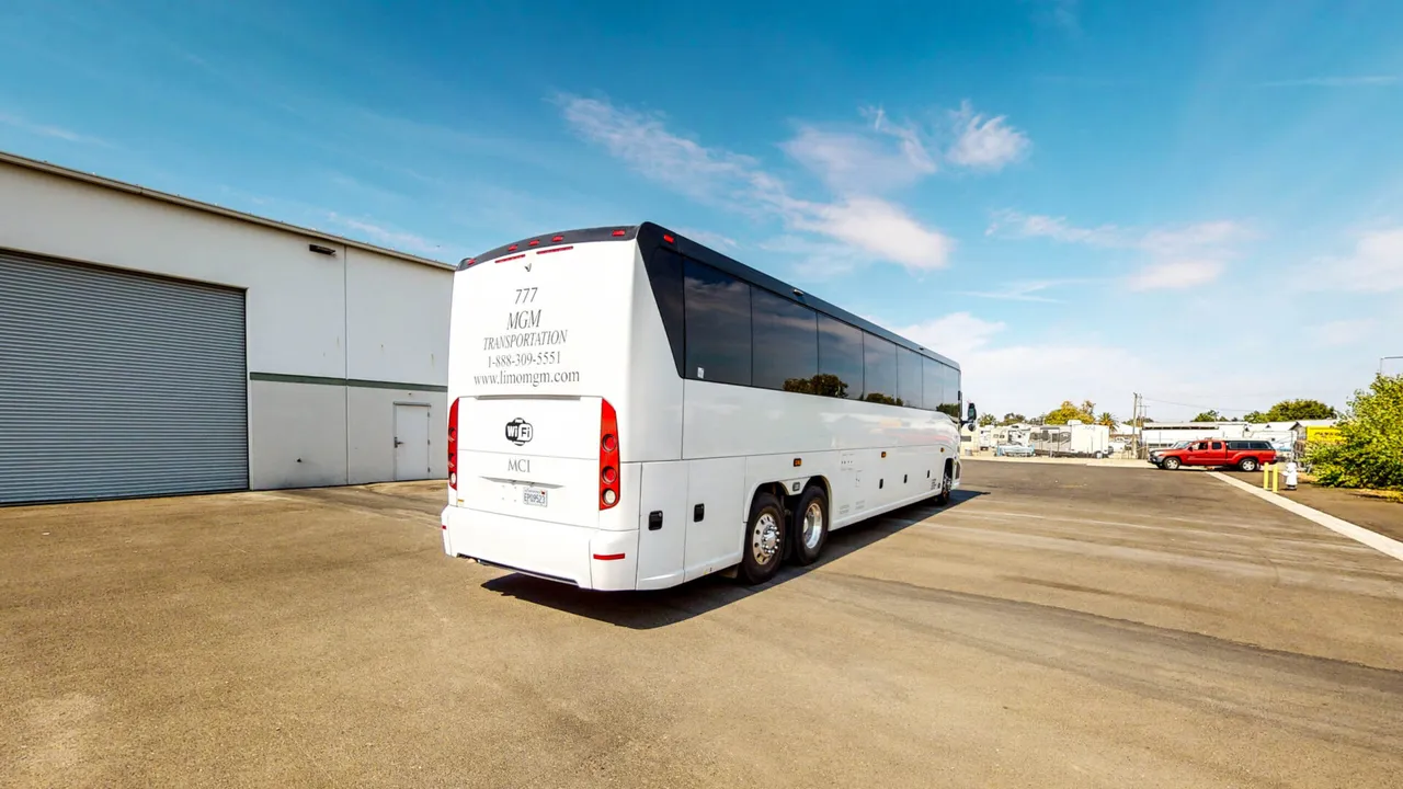 MCI J4500 Coach Bus to rent