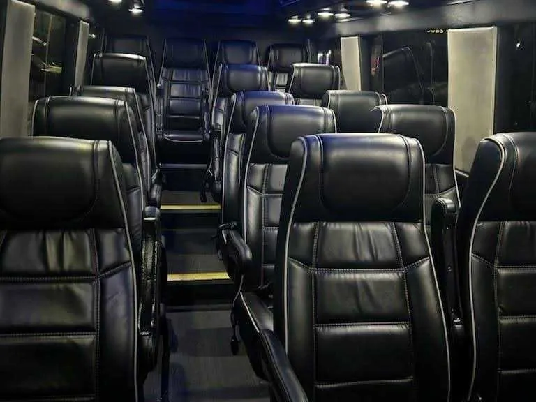 Black Mercedes-Benz Executive Sprinter, angle 2
