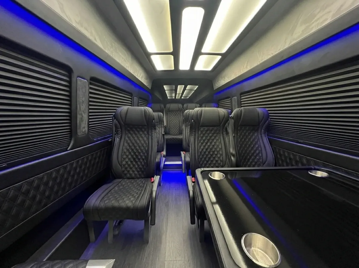 Black Mercedes-Benz Executive Sprinter to rent