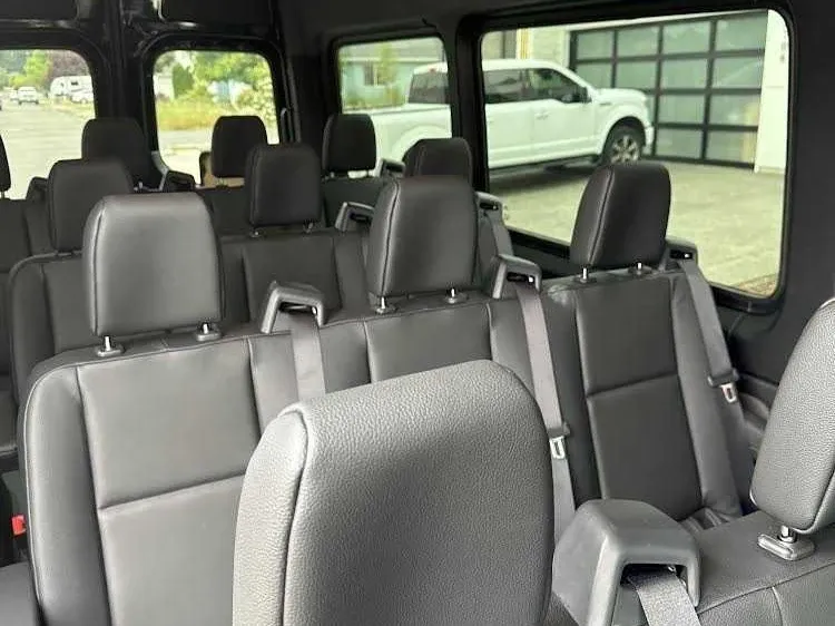 Black Mercedes-Benz Sprinter Van Black Mercedes-Benz Sprinter Van to rent