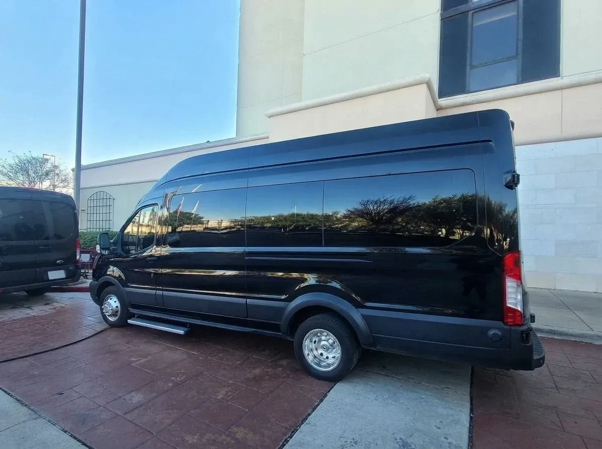 Mercedes-Benz Sprinter Van Black Mercedes-Benz Sprinter Van to rent