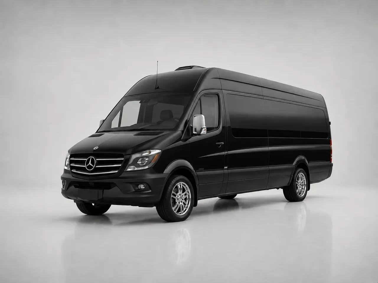 Black Mercedes-Benz Metris exterior angle, angle 8
