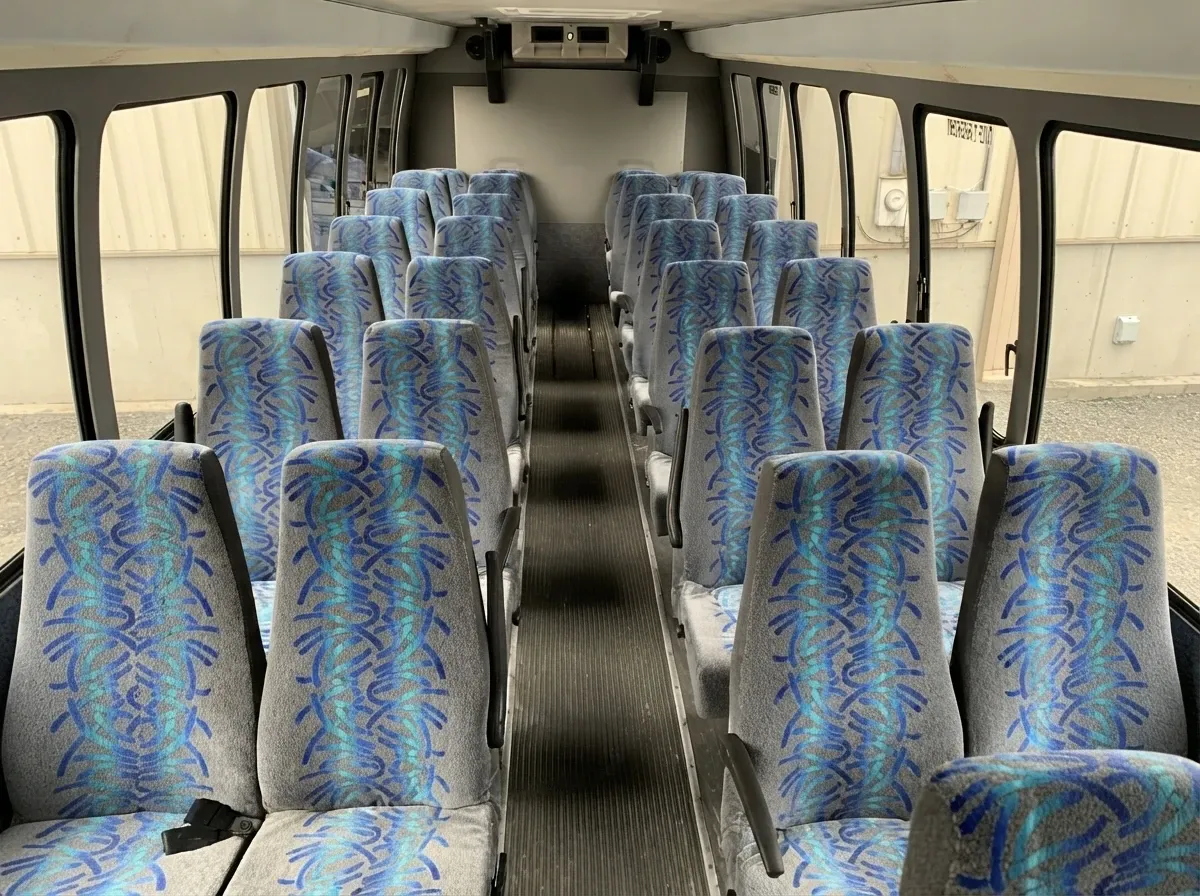 31 Passenger Mini Coach Black 31 Passenger Mini Coach to rent