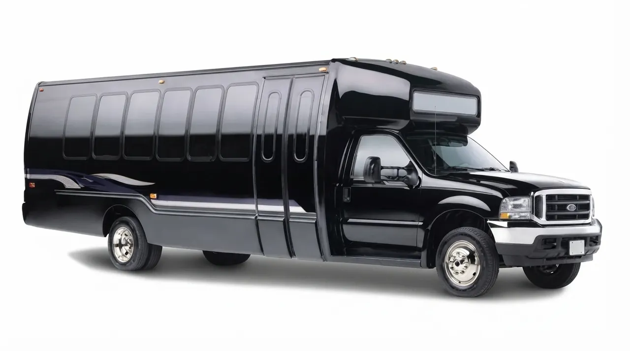 24 Passenger Mini Coach, angle 2