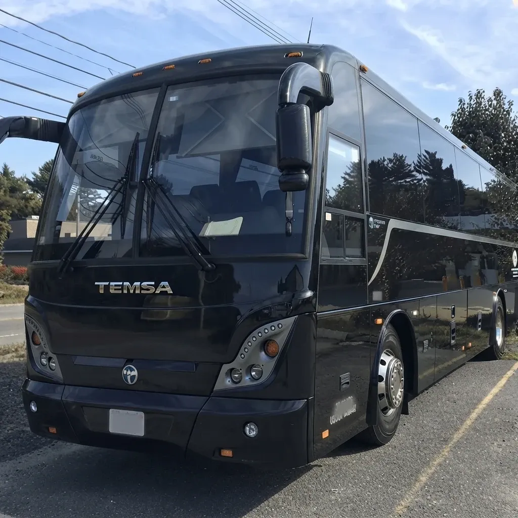 38 Passenger Motor Coach Black 38 Passenger Motor Coach to rent