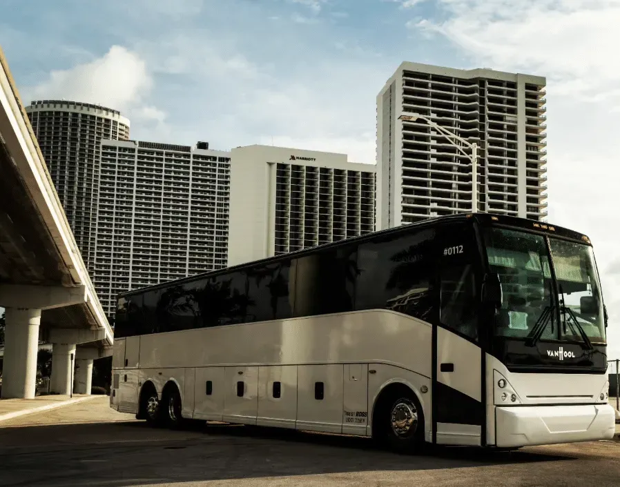 White Van Hool to rent