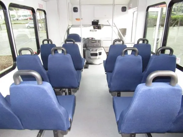 VIP Executive ADA Mini Coach 14 Passenger (ADA Wheelchair Lift) cabin view, angle 5