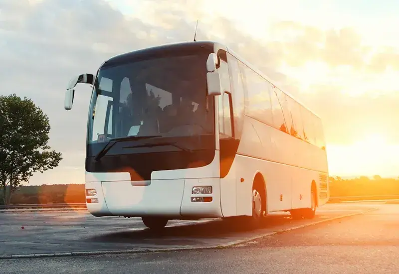 Charter coach for charter bus rental